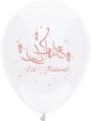 Ballonnen ’Eid Mubarak’ (Ø30cm, 6st)