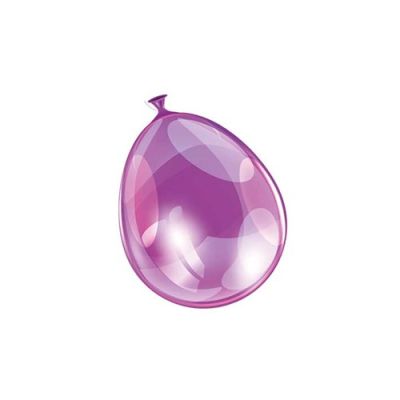 Ballonnen neon violet (Ø25cm, 10st)