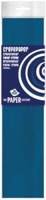 Crepe papier donkerblauw (250x50cm)