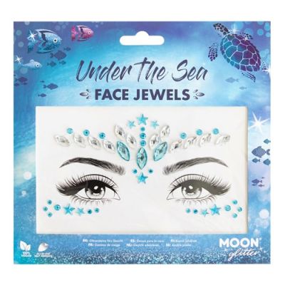 Face jewels Under The Sea