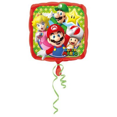 Folieballon Super Mario Bro’s (Ø43cm)