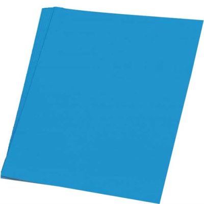 Fotokarton middenblauw (A4, 25 vel)