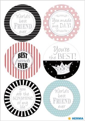 Magic stickers ’You are the best’