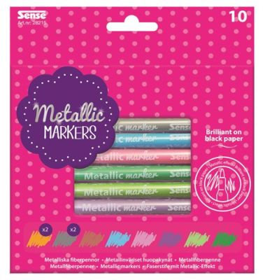 Metallic markers (10st)
