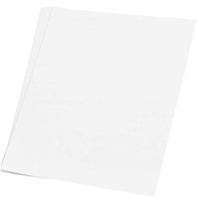 Omslagkarton wit (50 x 70 cm, 25 vel)