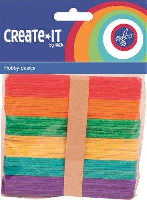 Stokjes multicolor Create-it (50st)