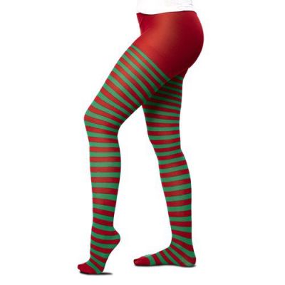 Striped elf tights