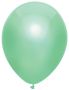 Ballons métalliques menthe (Ø30cm, 10pcs)