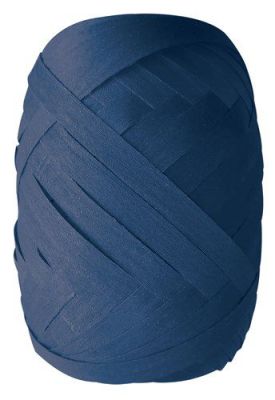 Ruban à friser en coton bleu (25 pcs, 5mm x 10 m)