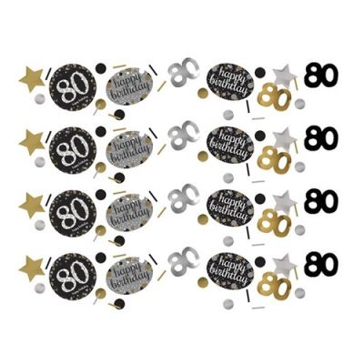 Confetti sparkling gold ’80’ (34gr)