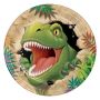 Assiettes dino blast (Ø23cm, 8pcs)