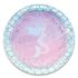 Assiettes mermaid shine Ø18cm 8pcs