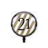 Ballon en aluminium blackgold 21 Ø45cm