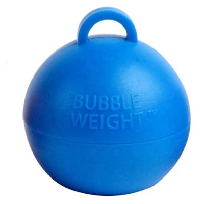 Ballongewicht bubble blauw (35gr)