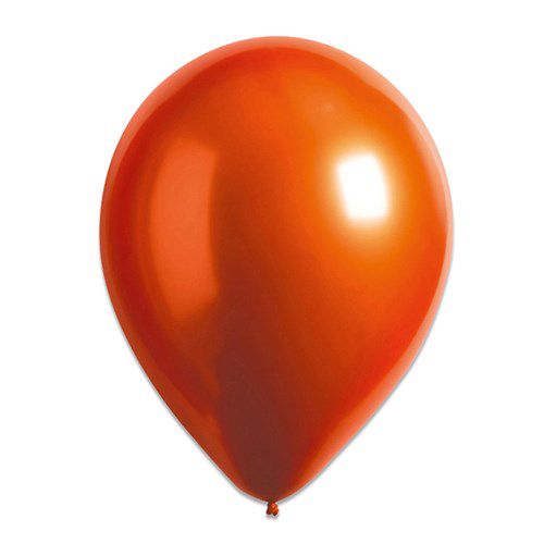 ballonnen amber satijn 28cm 50st