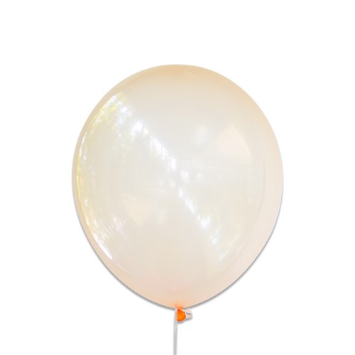 ballonnen bubbel oranje 30cm 100st