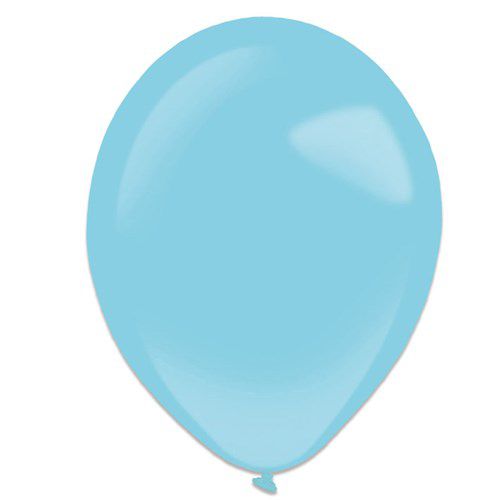 ballonnen caribisch blauw 28 50st