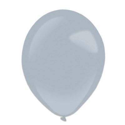 Ballonnen grijs fashion (Ø13cm, 100st)