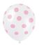 ballonnen dots lovely pink 30cm 6st
