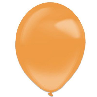 Ballonnen mandarijn crystal (Ø28cm,50st)