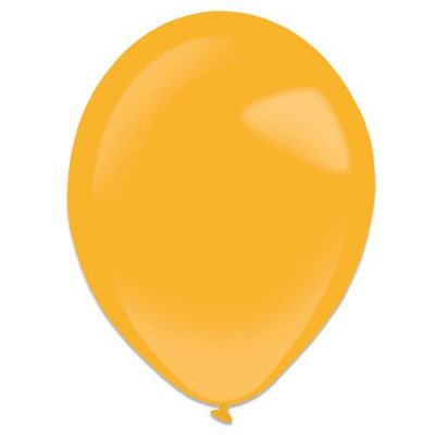 Ballonnen mandarijn fashion (Ø35cm,50st)