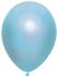 ballonnen metallic lichtblauw 30cm 100st