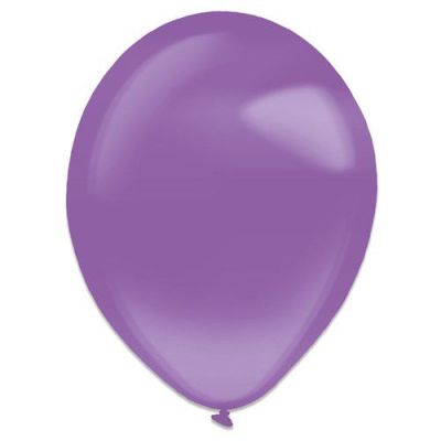 Ballonnen paars crystal (Ø35cm, 50st)