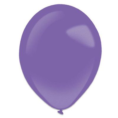 Ballonnen paars metallic (Ø13cm, 100st)