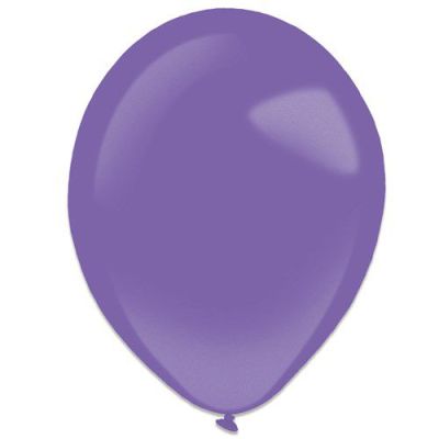 Ballonnen paars metallic (Ø35cm, 50st)
