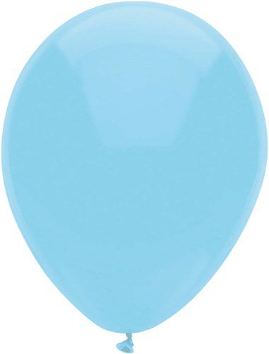 ballonnen uni babyblauw 125cm 100st