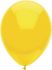 ballonnen uni geel 30cm 100st