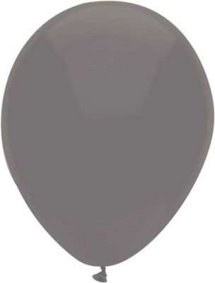 Ballonnen uni grijs (Ø30cm, 100st)