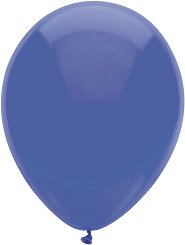 ballonnen uni marine blauw 30cm 100st