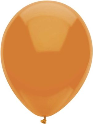 Ballonnen uni oranje (Ø30cm, 10st)