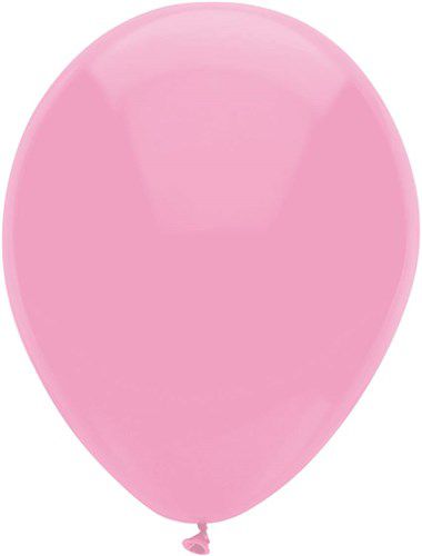 ballonnen uni roze 125cm 100st