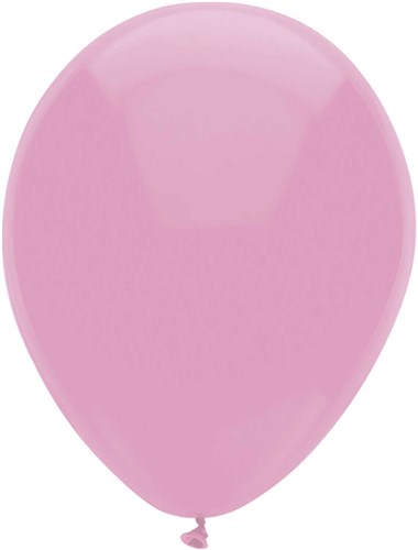 ballonnen uni roze 30cm 100st