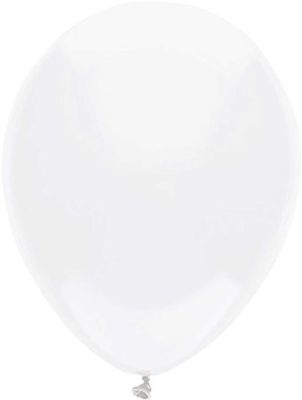 Ballonnen uni wit (Ø30cm, 10st)