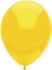 Ballons uni jaune Ø30cm 100pcs