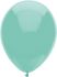 Ballons uni menthe Ø30cm 50pcs