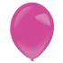 Balloons hot pink metallic Ø13cm 100st
