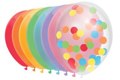Balloons over the rainbow (Ø30cm, 10pcs)