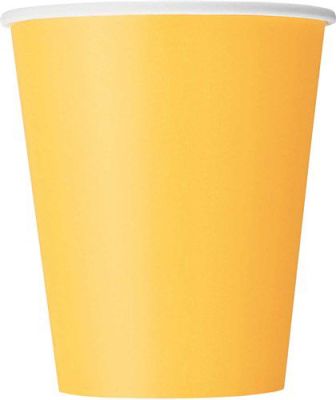Bekers sunflower yellow (270ml, 8st)