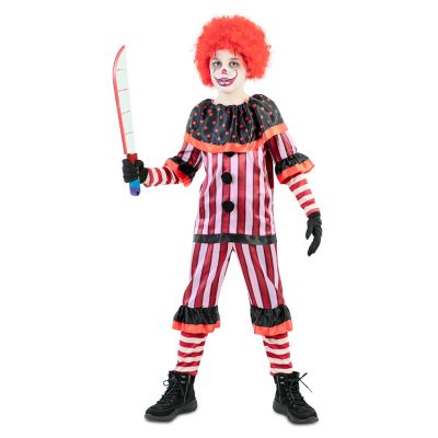 Blutiger Clown Kostüm für Jungen (105-121cm)