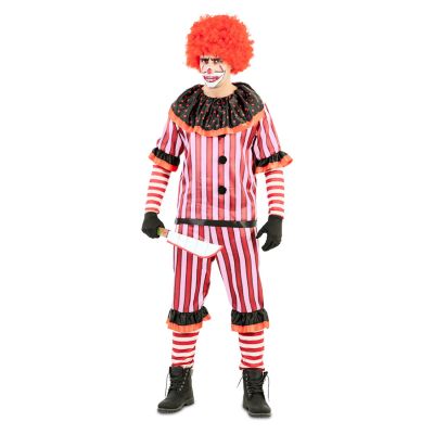 Blutiger Clown Kostüm für Herren (M/L)