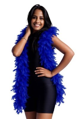Boa marineblauw (180cm, 50g)