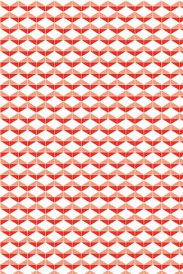 Bobines de comptoir zigzag scarlet (50cm)