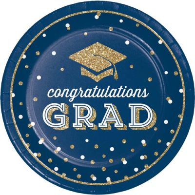 Borden ‘Congratulations Grad‘ glitter (23cm, 8st)