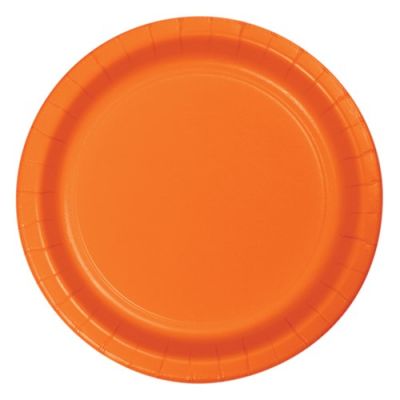 Borden sunkissed orange (Ø23cm, 8st)