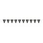 Bunting glitz black&silver ’40’ (2,74m)