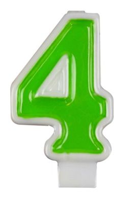 Candle number ’4’ (7cm) Candle number ’4’ (7cm)
